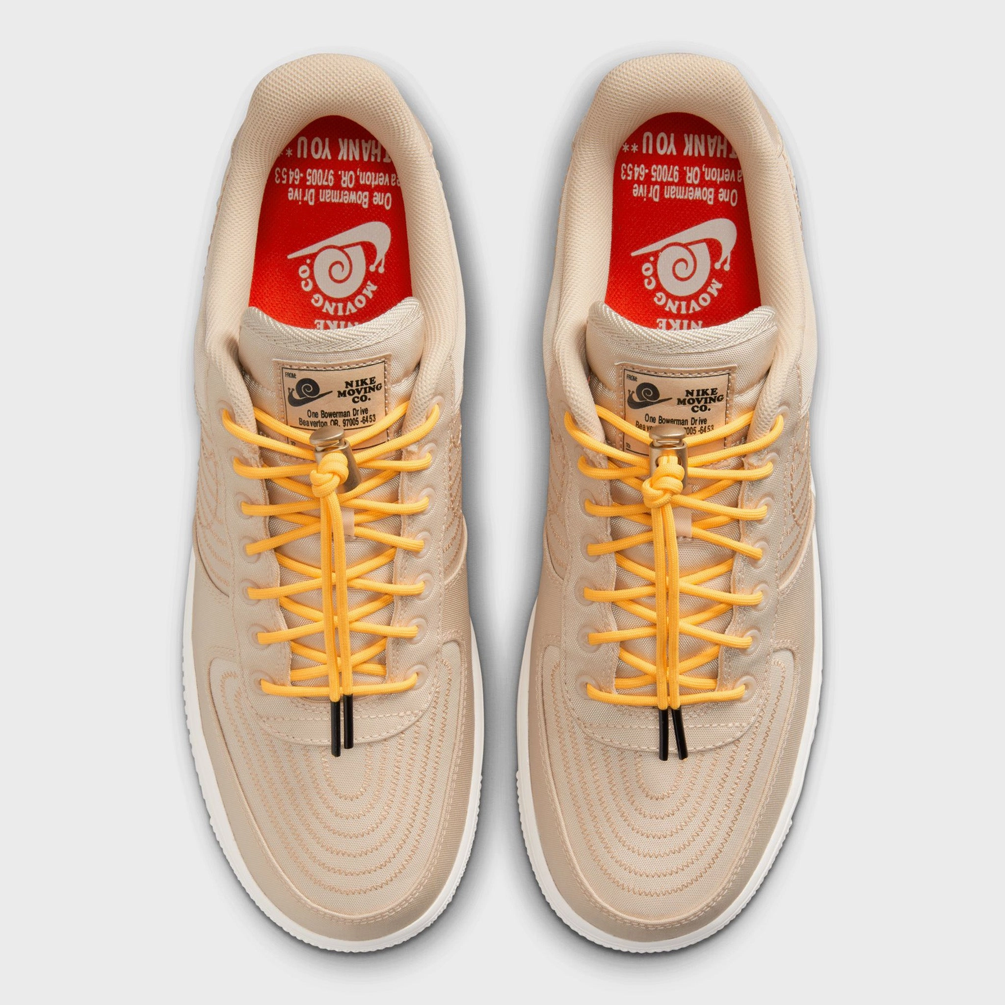 Nike Air Force 1 '07 LV8 Sanddrift / Sail - Citron Pulse