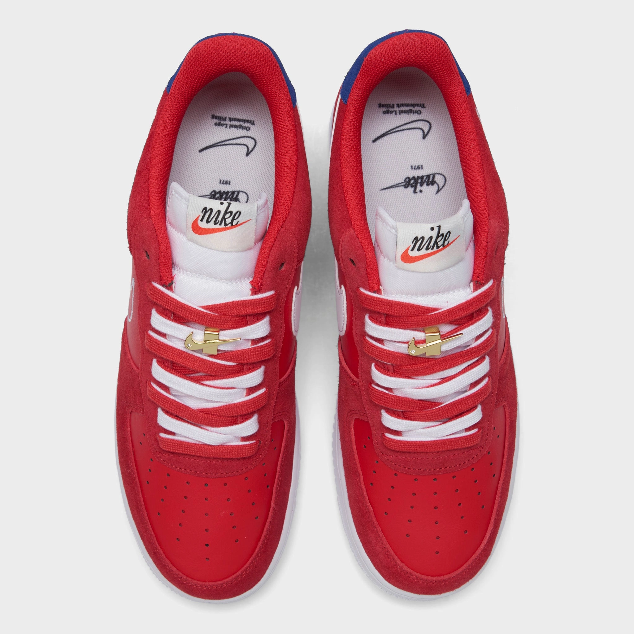 Nike Air Force 1 '07 LV8 University Red / White - Royal Blue