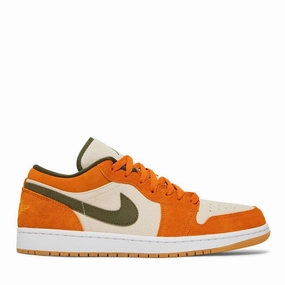 NIKE AIR JORDAN1 LOW OLIVE ORANGE