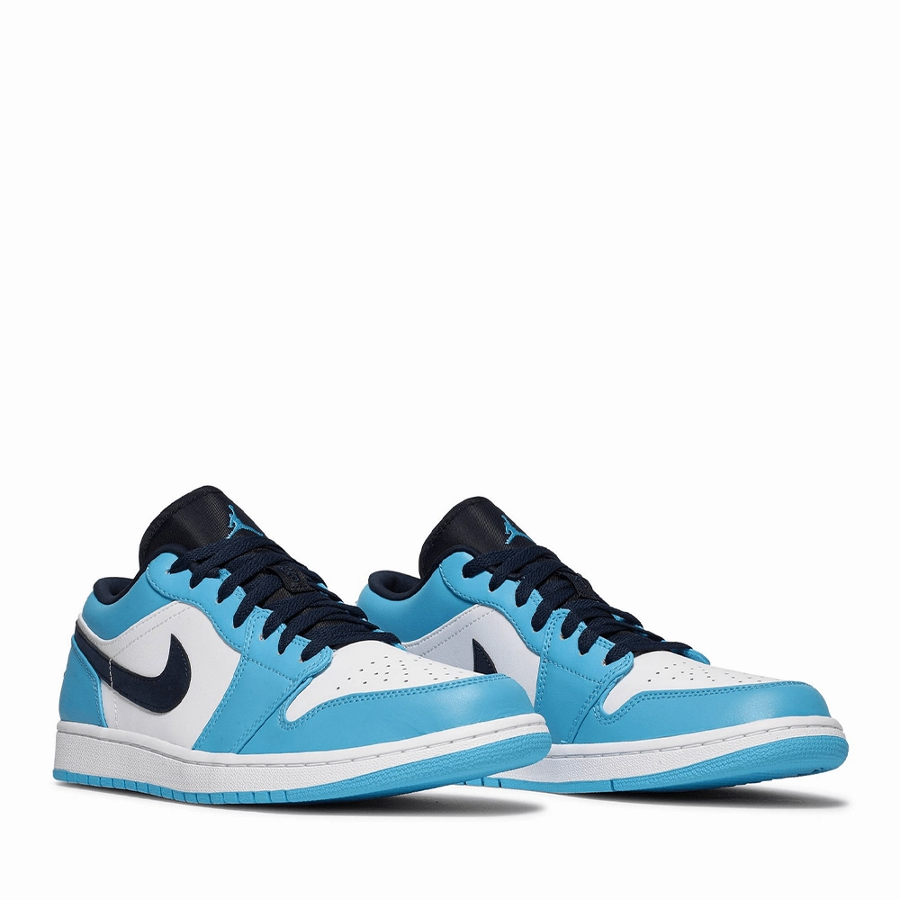 NIKE AIR JORDAN1 LOW UNIVERSITY BLUE WHITE 2021