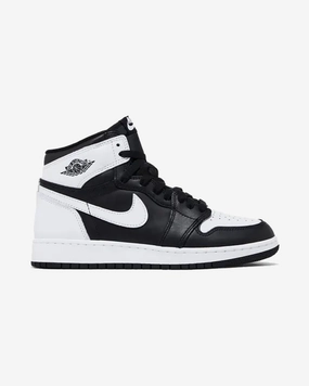 NIKE AIR JORDAN1 RETRO HIGH OG GS BLACK WHITE 2.0