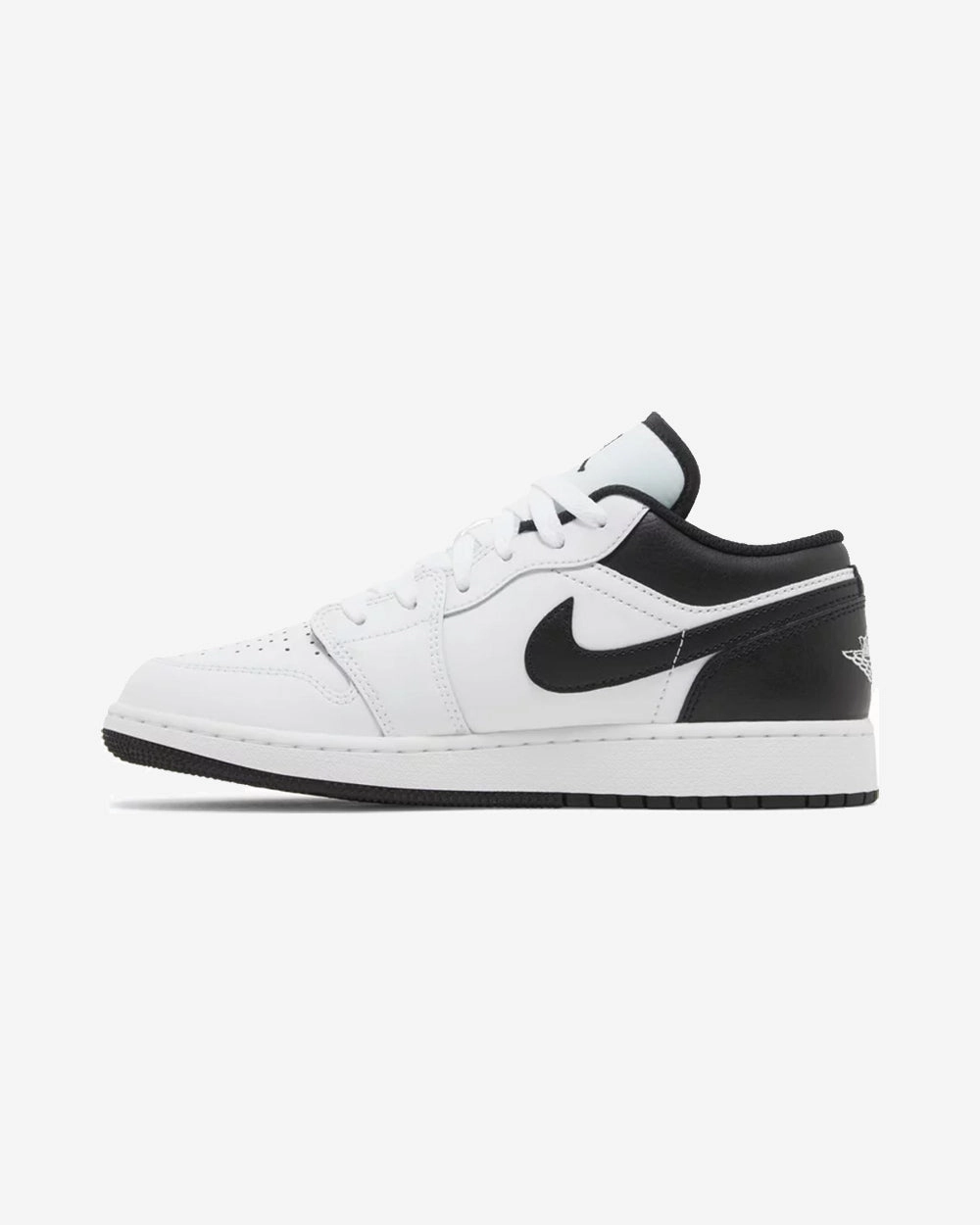 NIKE AIR JORDAN 1 LOW 2023 GS WHITE BLACK (NEW)