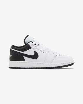 NIKE AIR JORDAN 1 LOW 2023 GS WHITE BLACK (NEW)