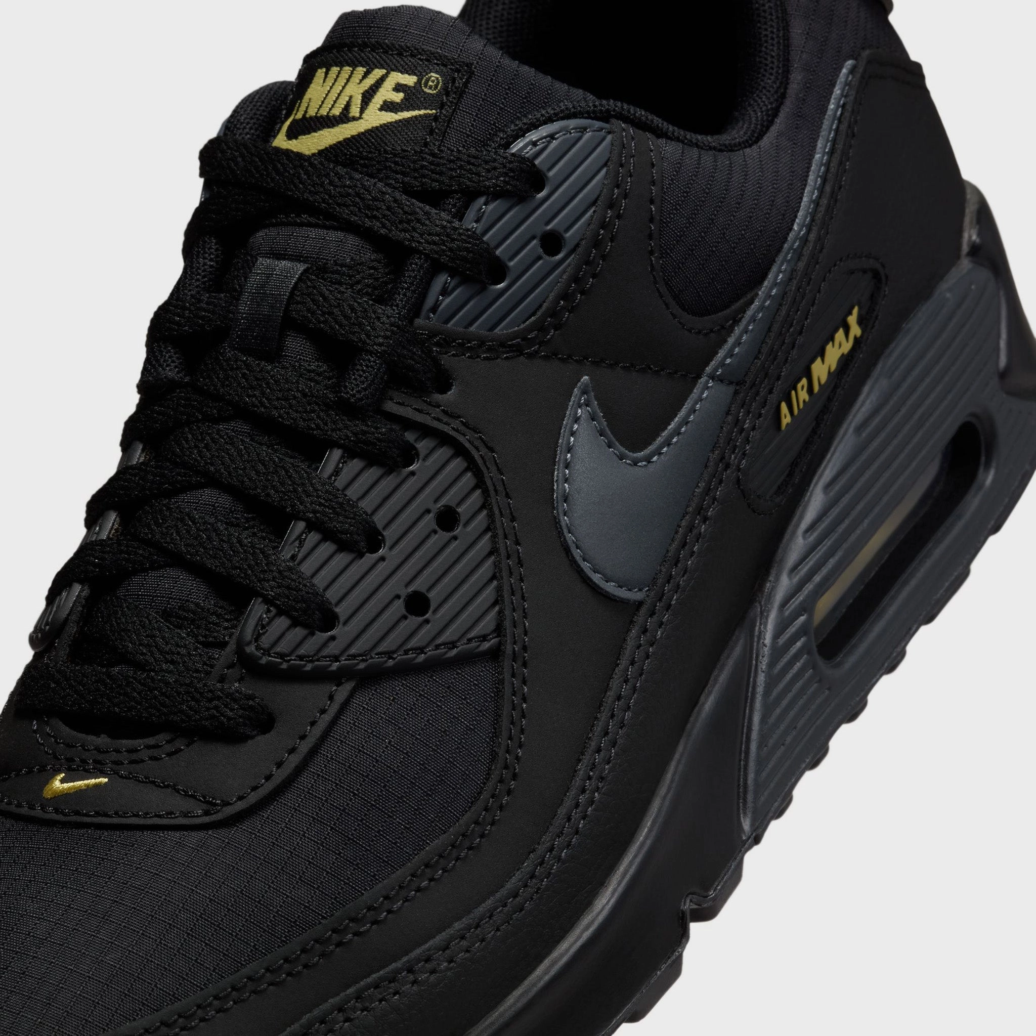 Nike Air Max 90 Black / Buff Gold - Anthracite