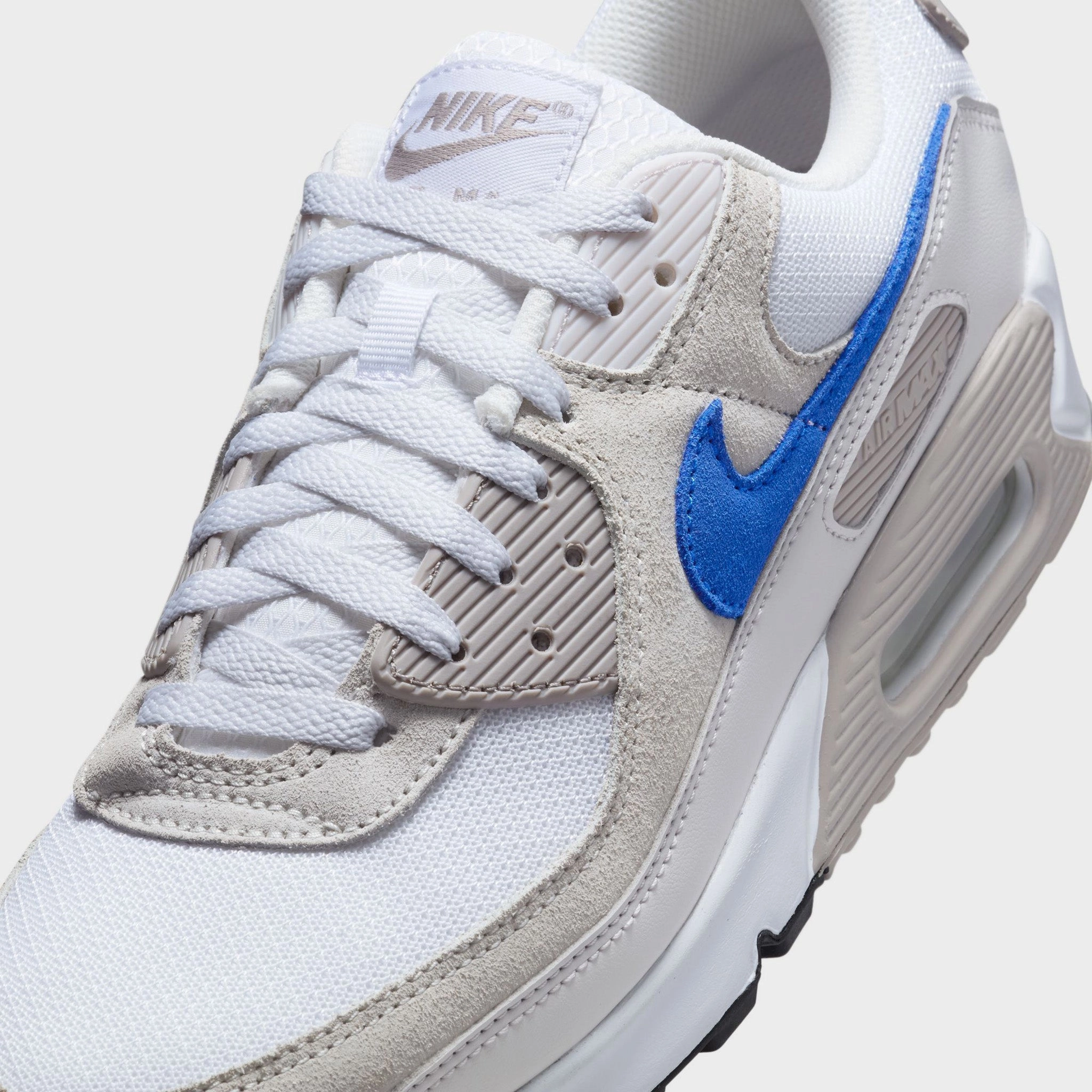 Nike Air Max 90 White / Racer Blue - College Grey