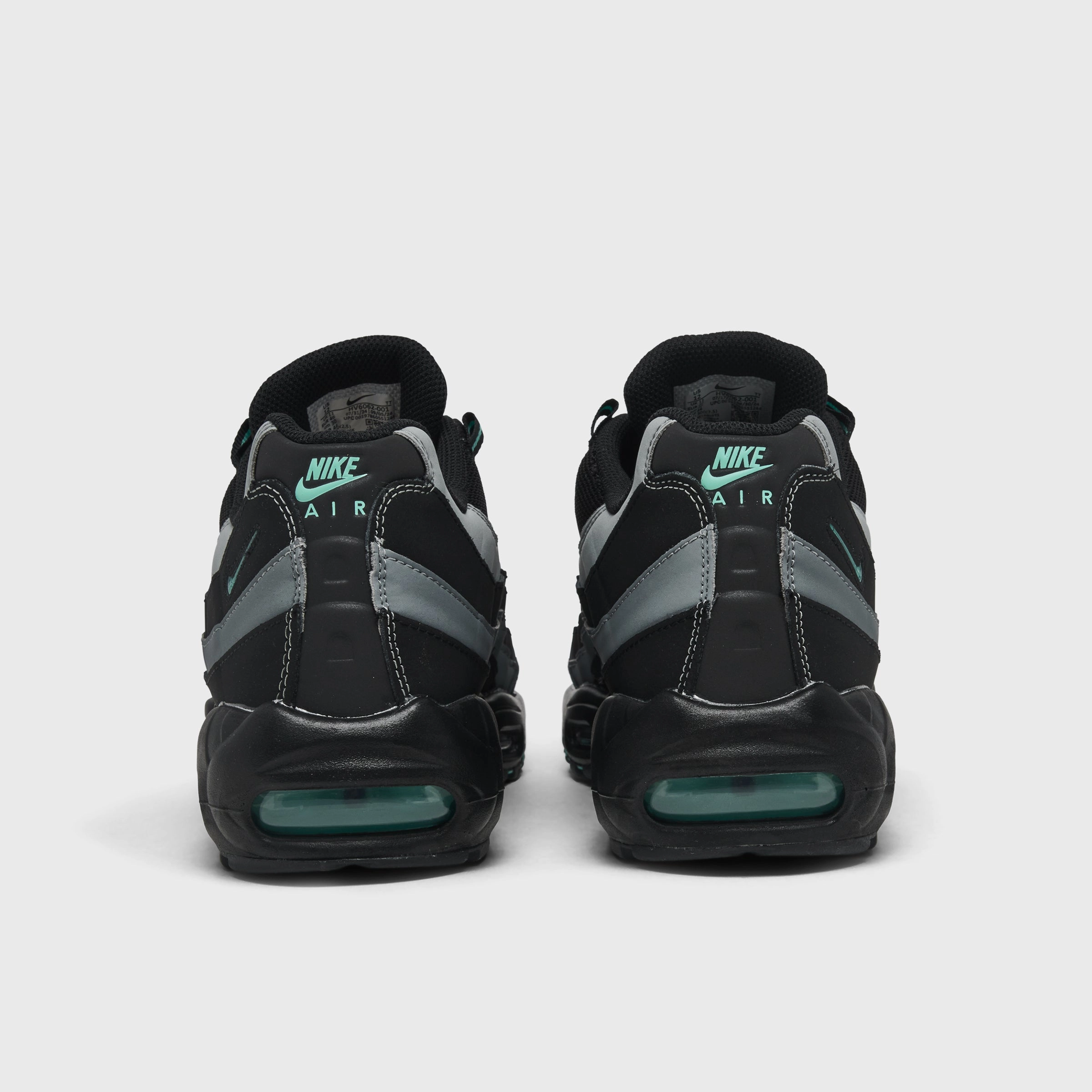 Nike Air Max 95 Black / Aurora Green - Cool Grey