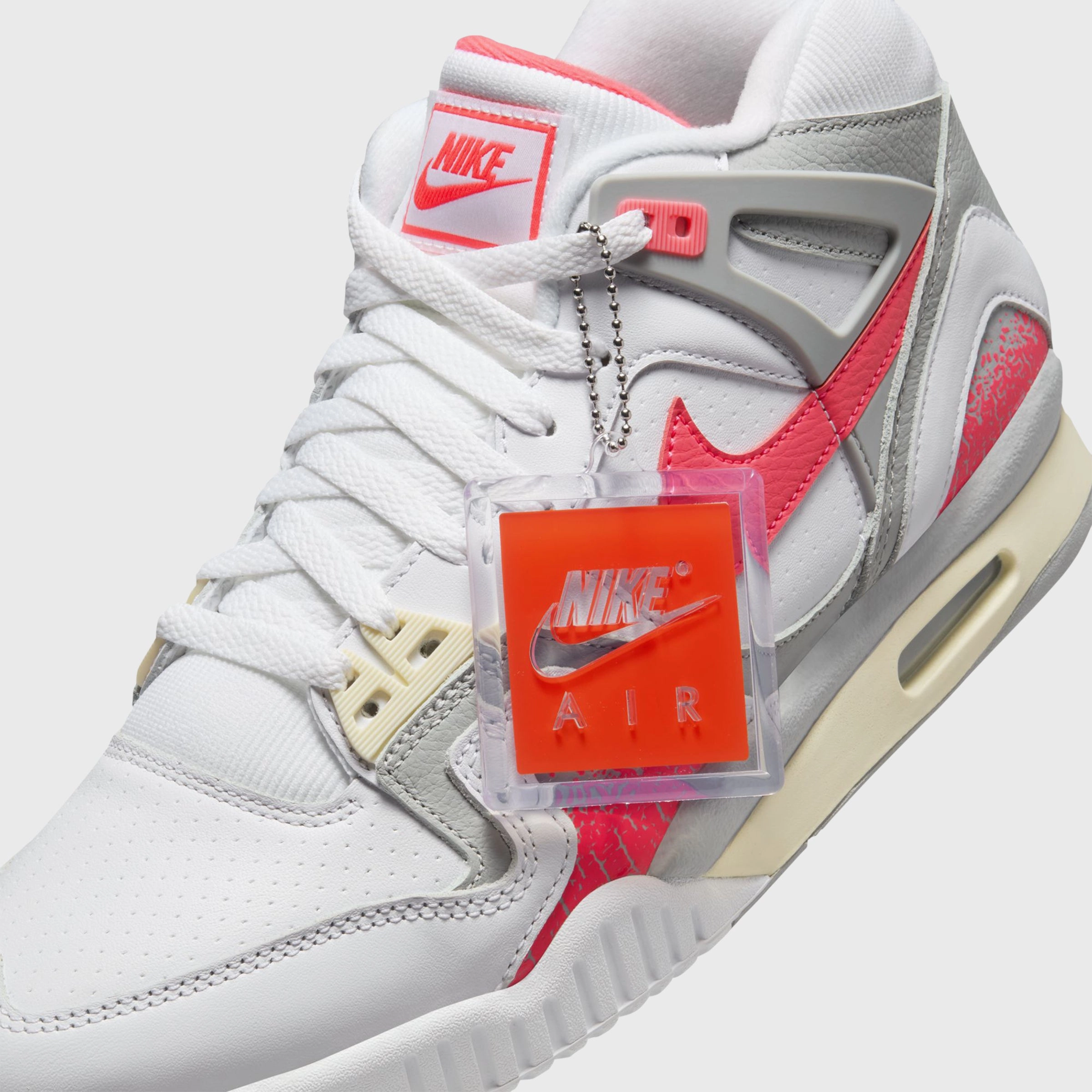Nike Air Tech Challenge II QS White / Racer Pink - Light Smoke Grey