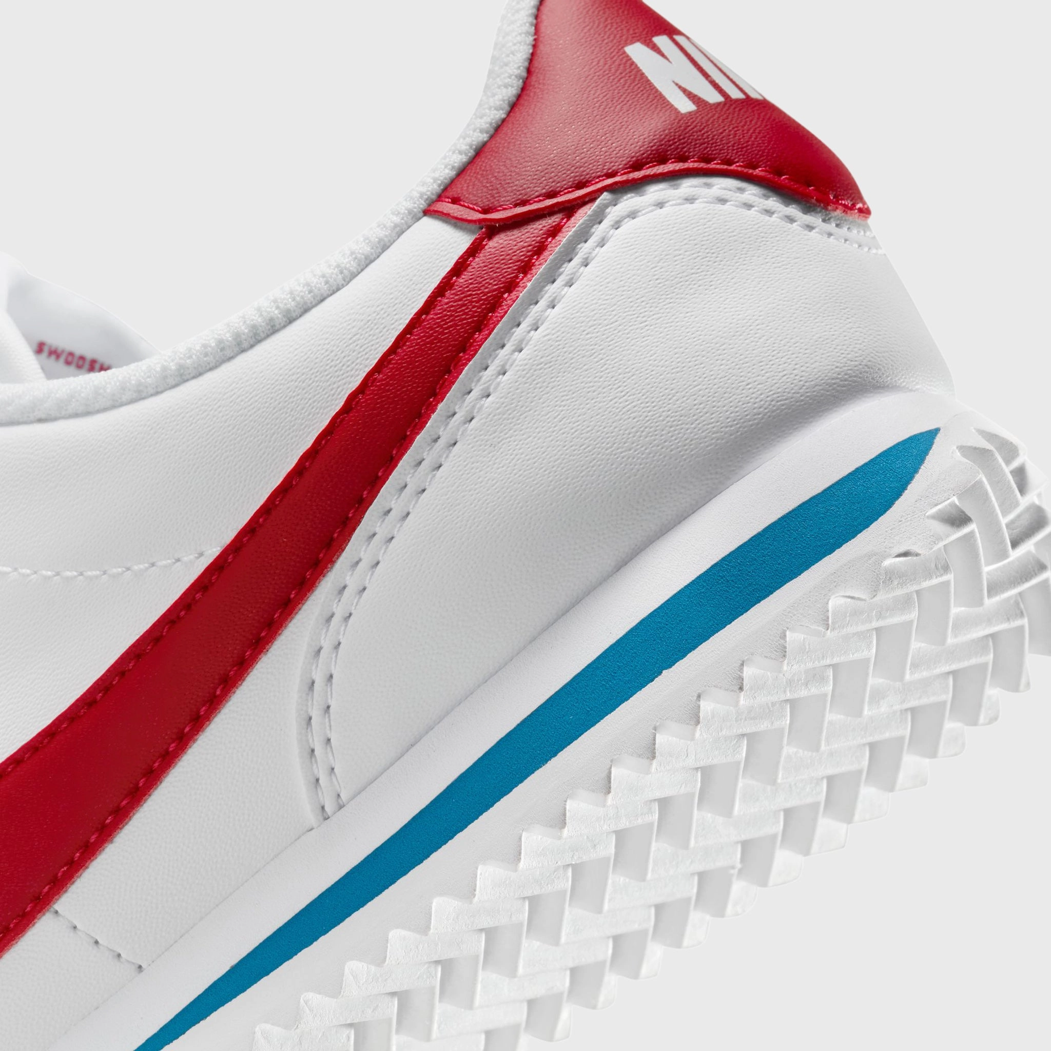Nike Cortez GS White / Varsity Red - Varsity Blue