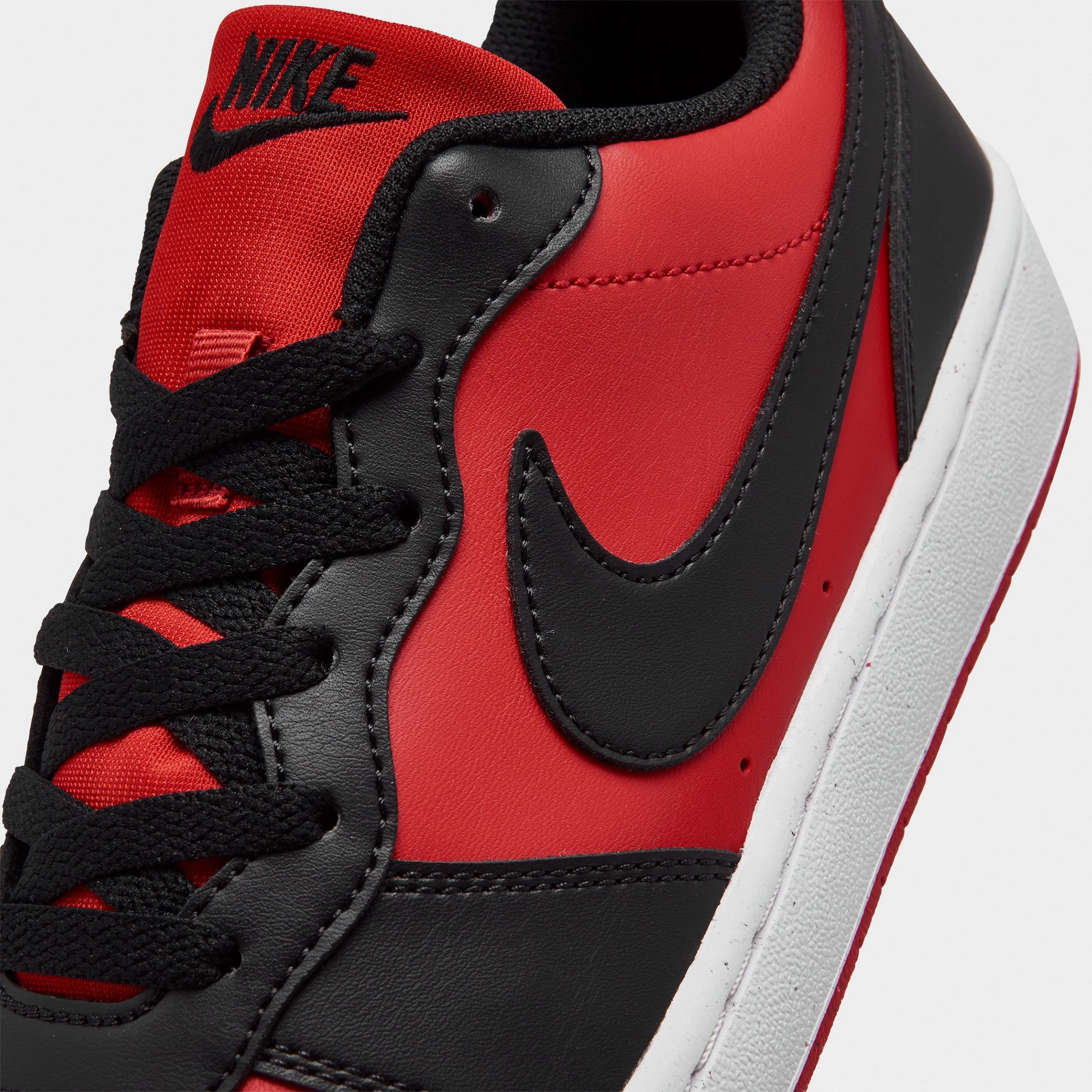 Nike Court Borough Low Recraft GS University Red / Black - White