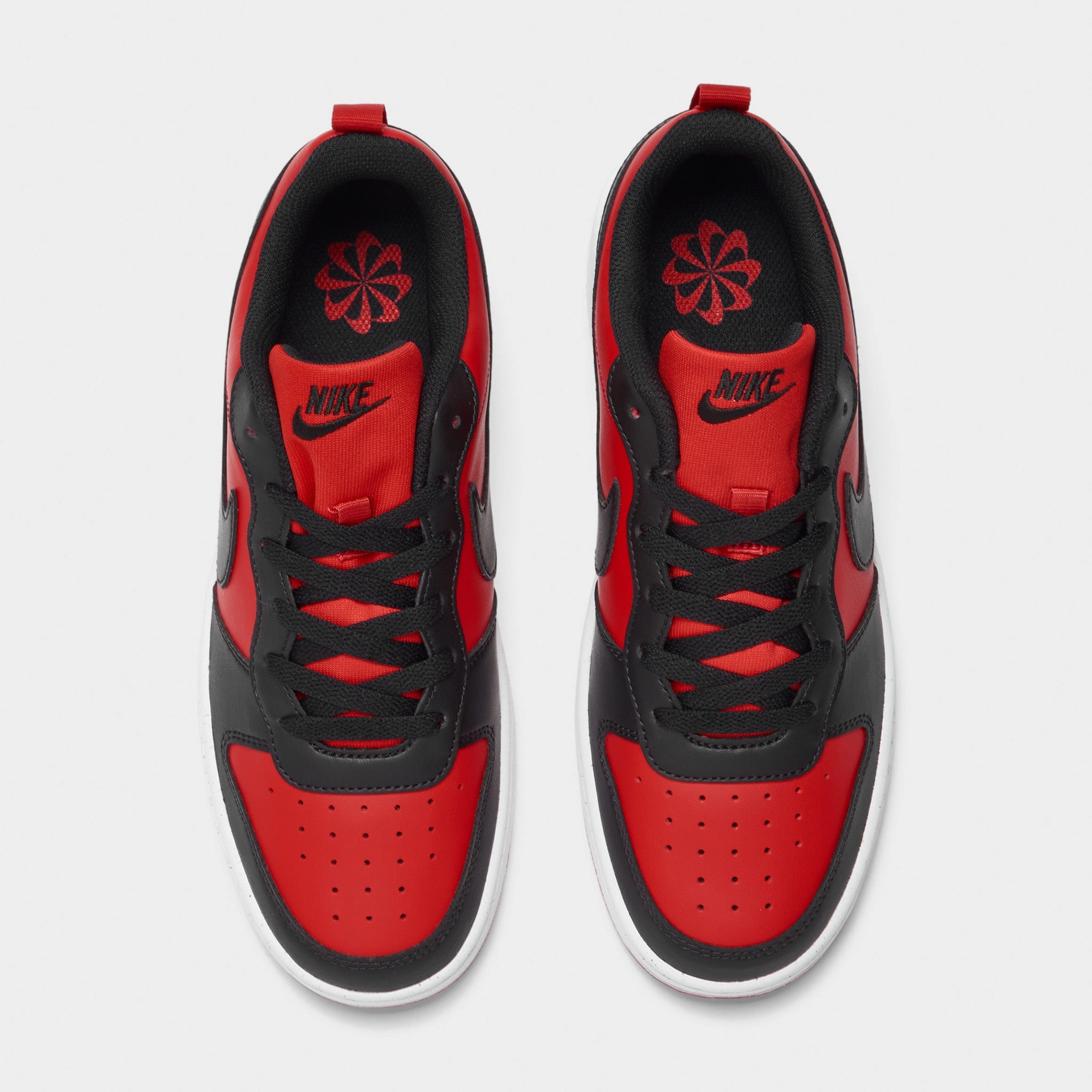 Nike Court Borough Low Recraft GS University Red / Black - White