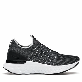 NIKE REACT PHANTOM RUN FLYKNIT 2 BLACK WHITE BLEND