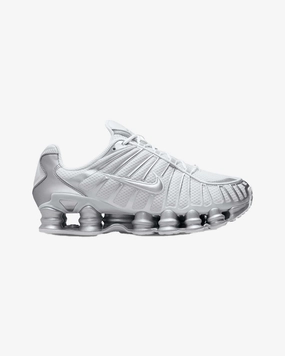NIKE SHOX TL PLATINUM TINT SILVER WHITE (NEW)