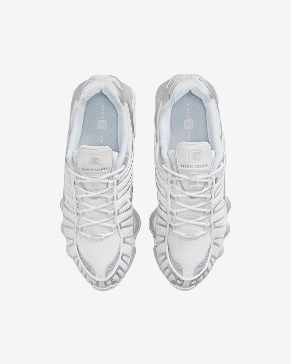 NIKE SHOX TL PLATINUM TINT SILVER WHITE (NEW)