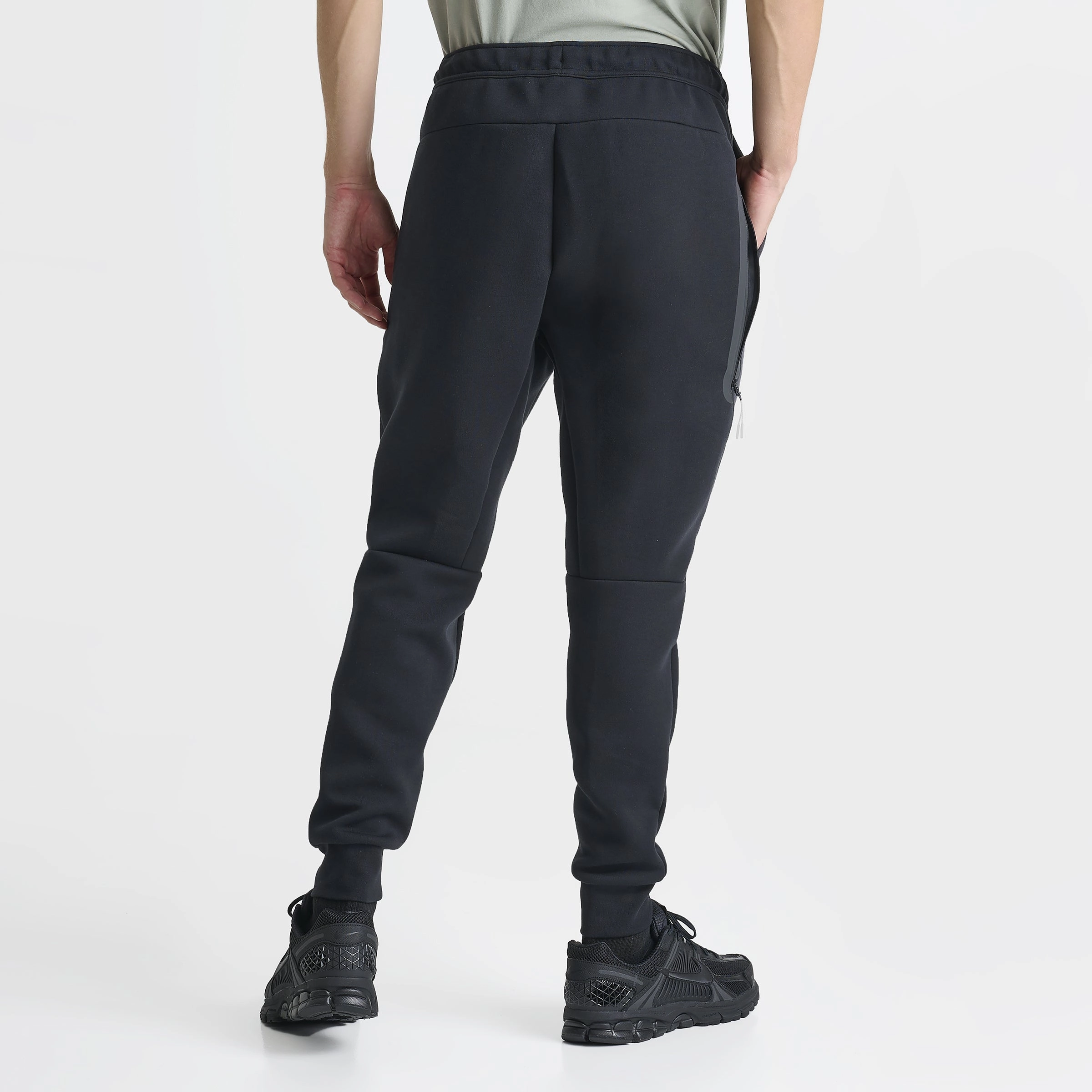 Nike Tech Fleece Jogger Black / Anthracite - Green Strike