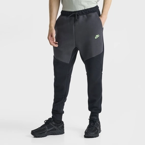 Nike Tech Fleece Jogger Black / Anthracite - Green Strike