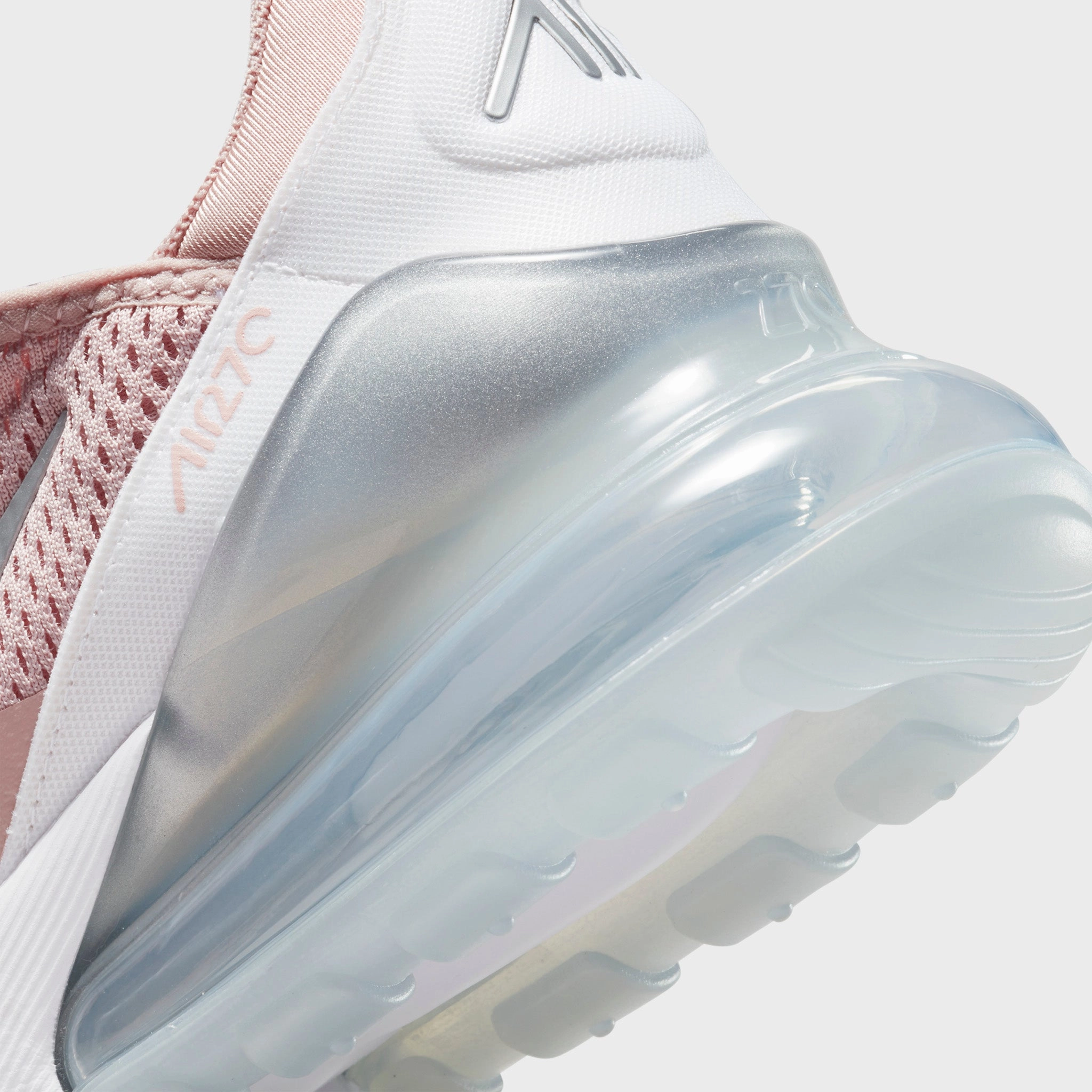 Nike Women's Air Max 270 Pink Oxford / Metallic Silver - White