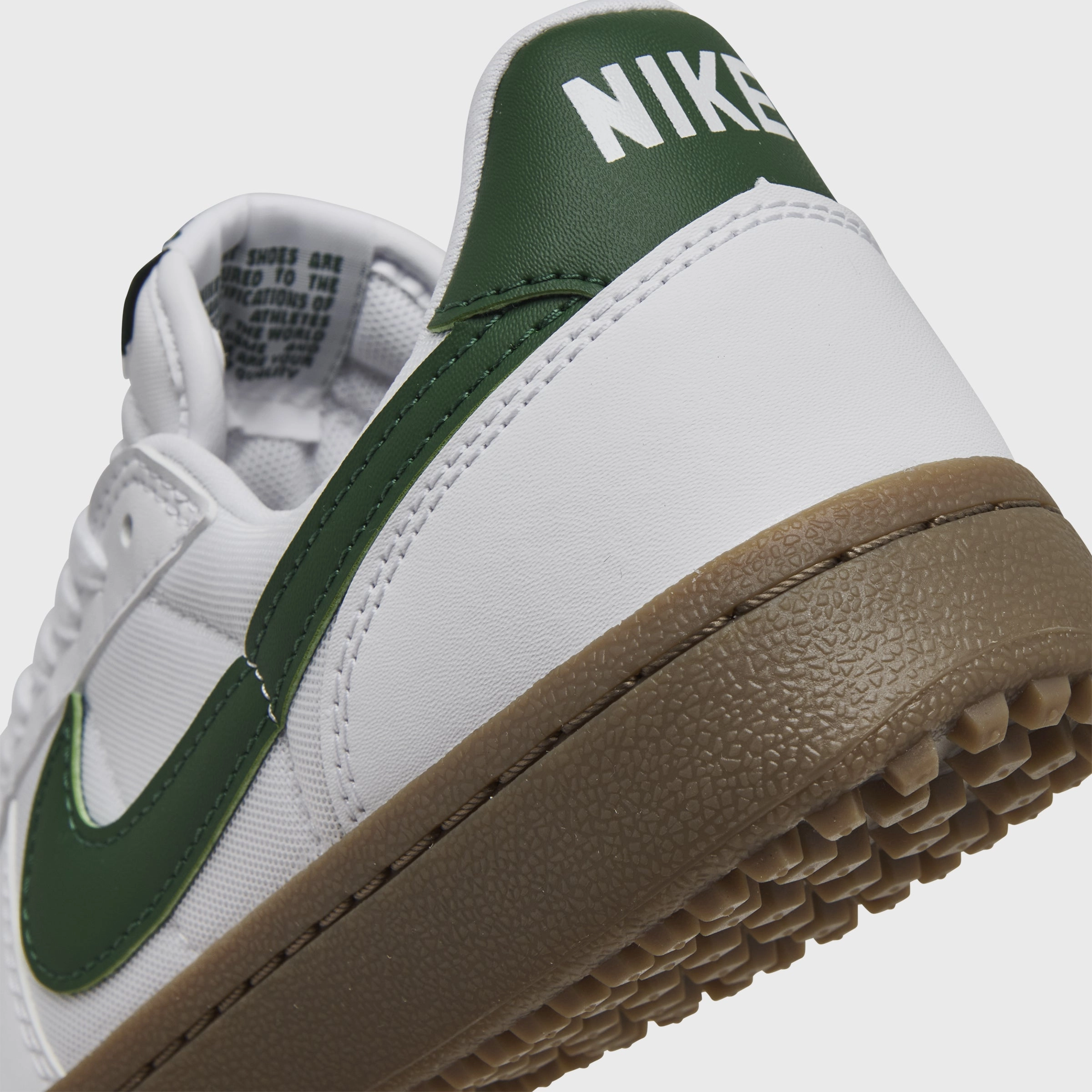 Nike Women's Field General White / Gorge Green - Dark Gum