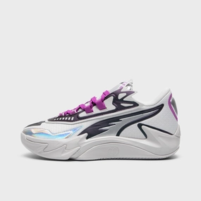 Puma Juniors' Scoot Zeros II Sterling Feather Gray / Wild Berry
