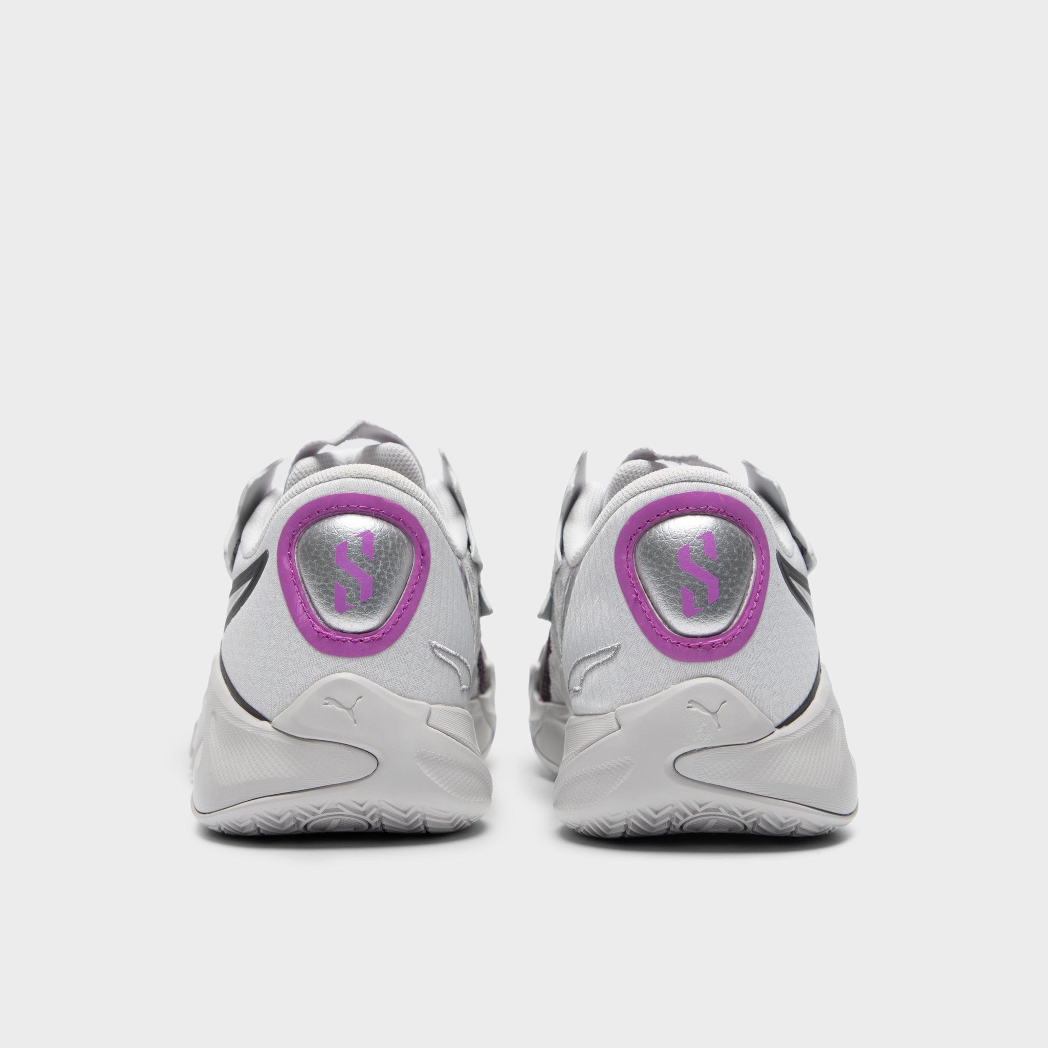 Puma Juniors' Scoot Zeros II Sterling Feather Gray / Wild Berry