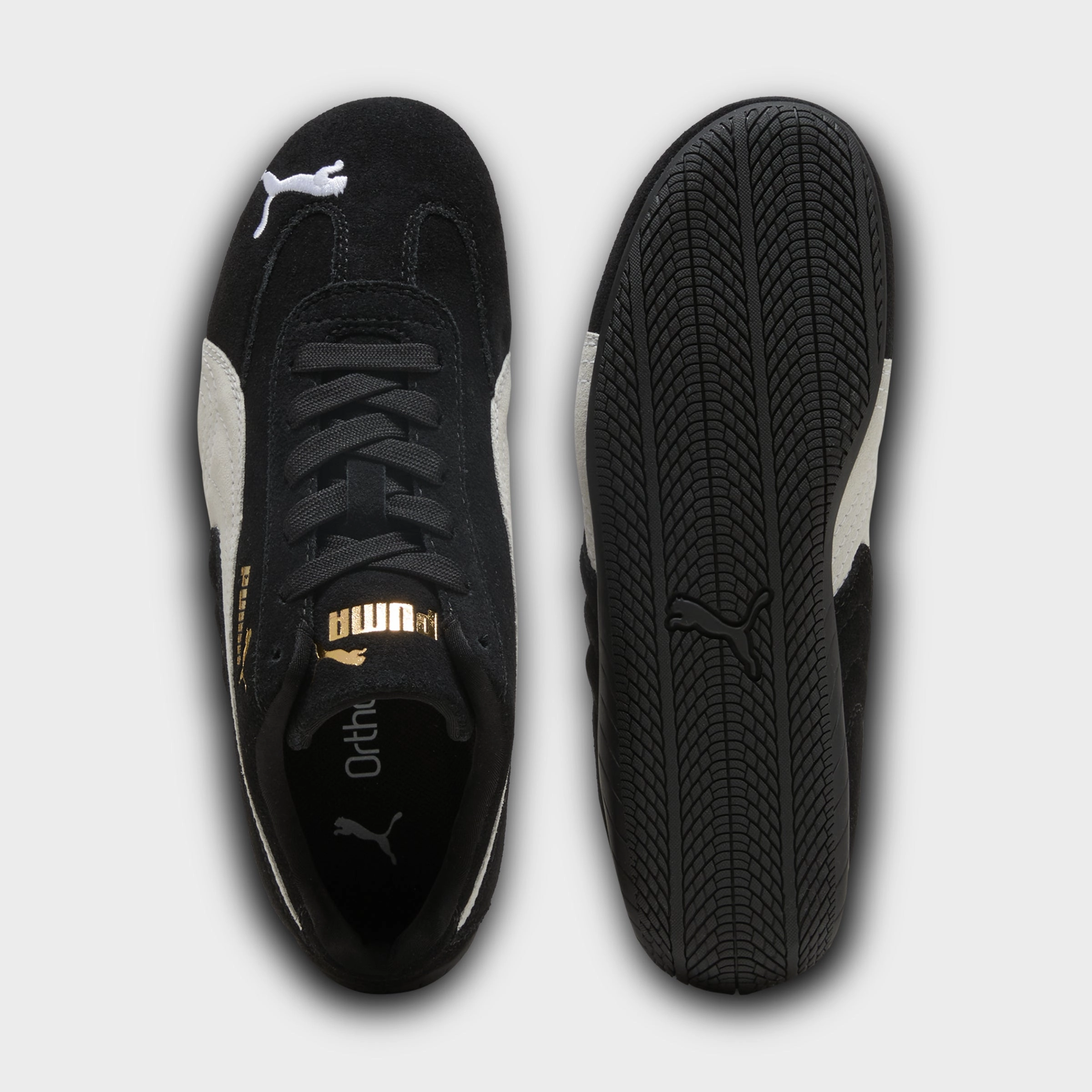 Puma Juniors' Speedcat Black / White
