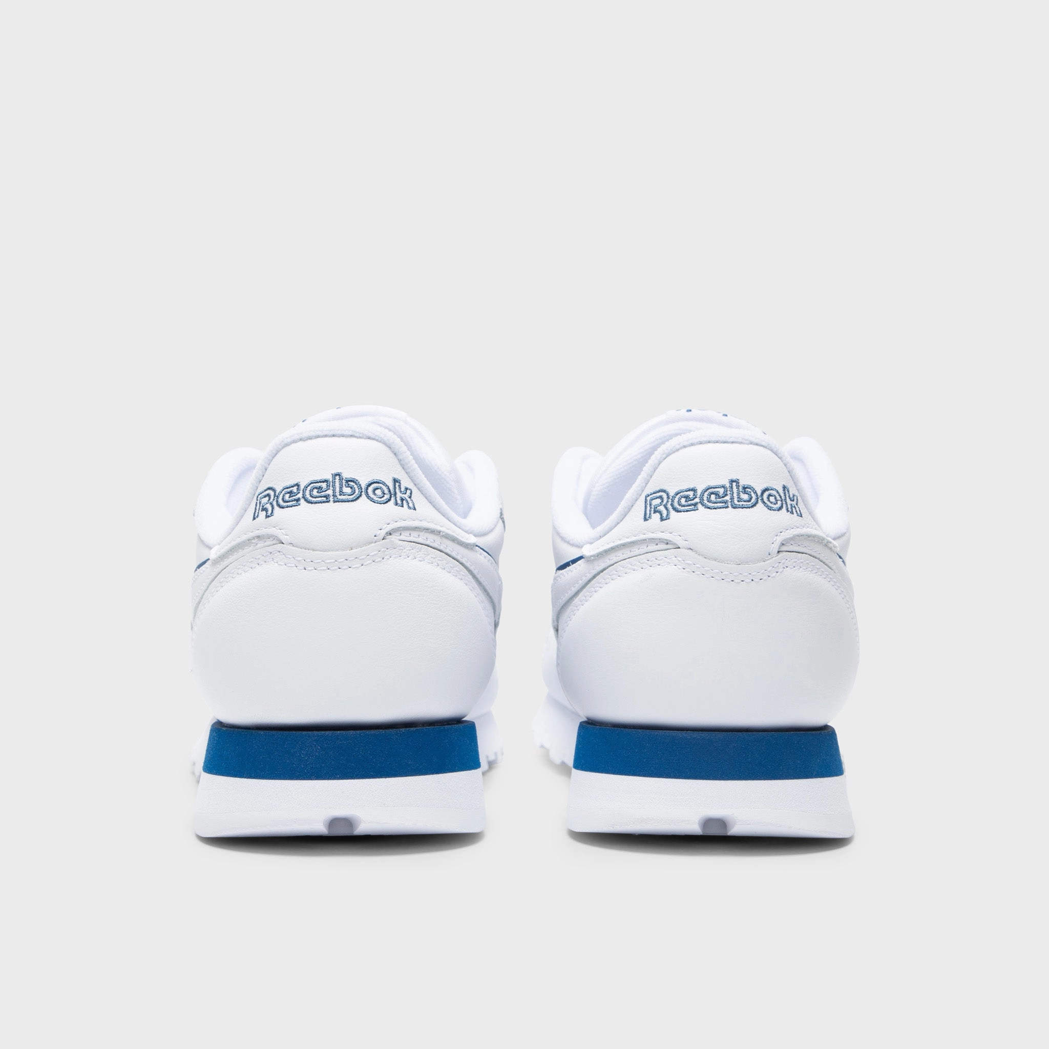 Reebok Classic Leather White / White - Twilight Blue