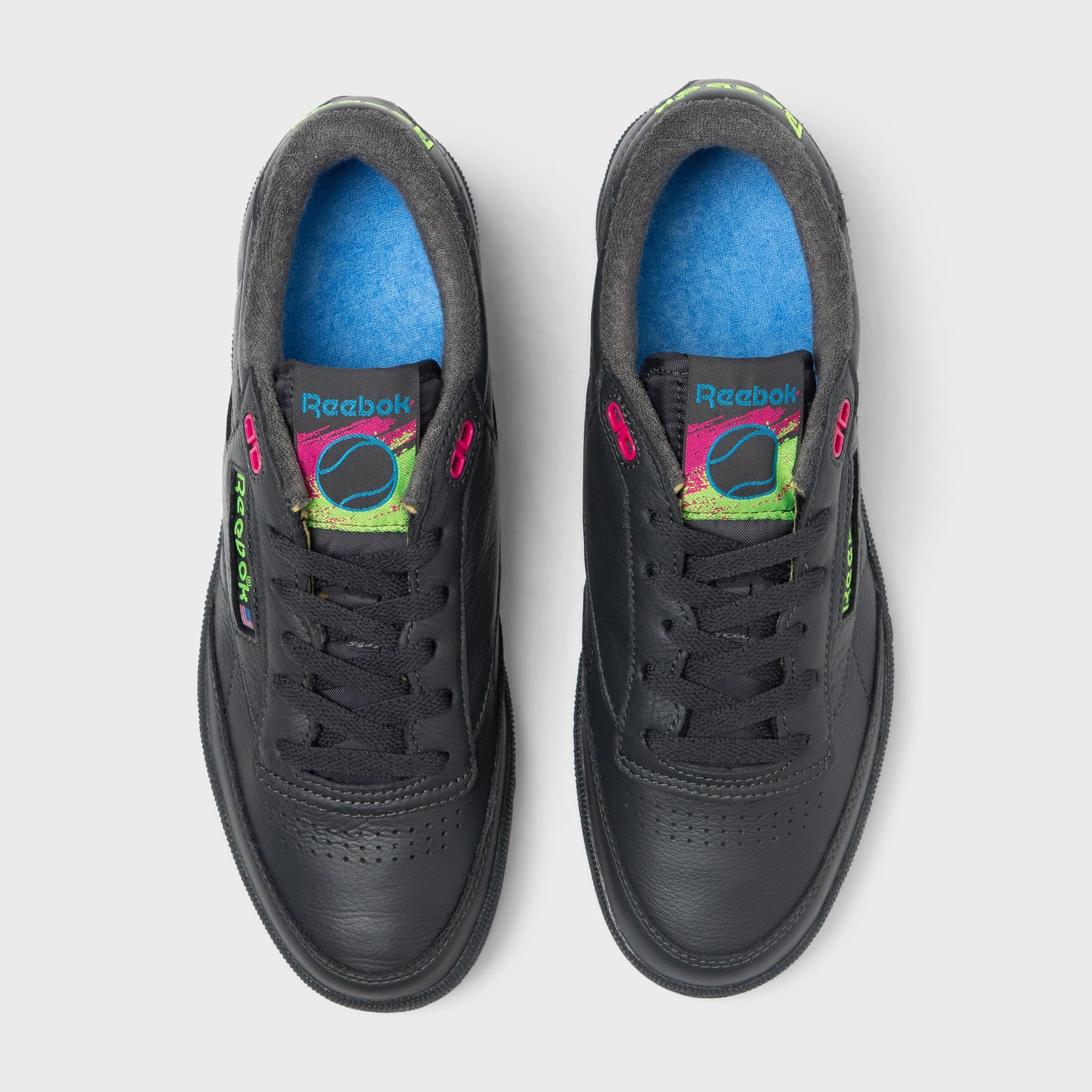 Reebok Club C Black / Volt