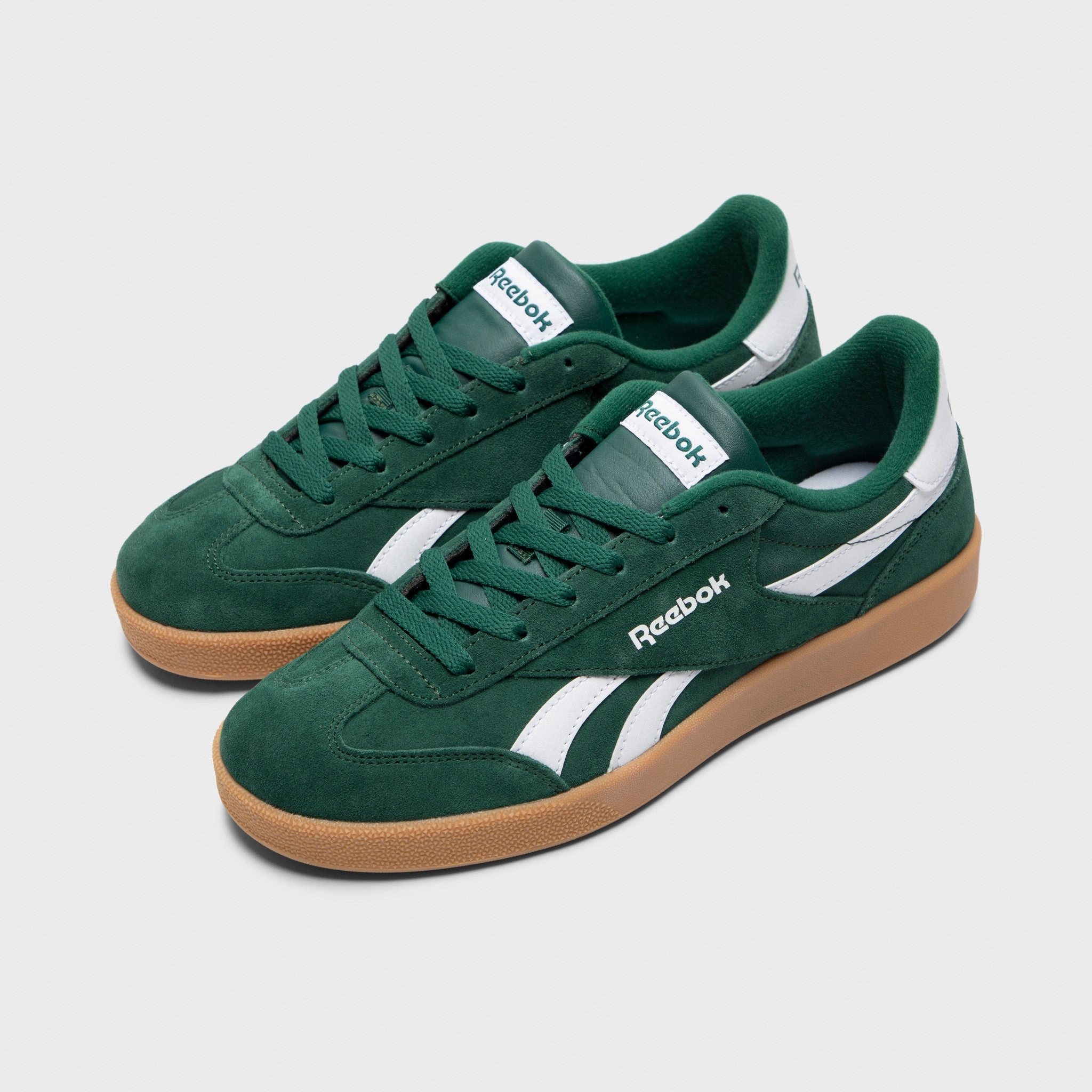 Reebok Smash Edge Dark Green / White - Gum