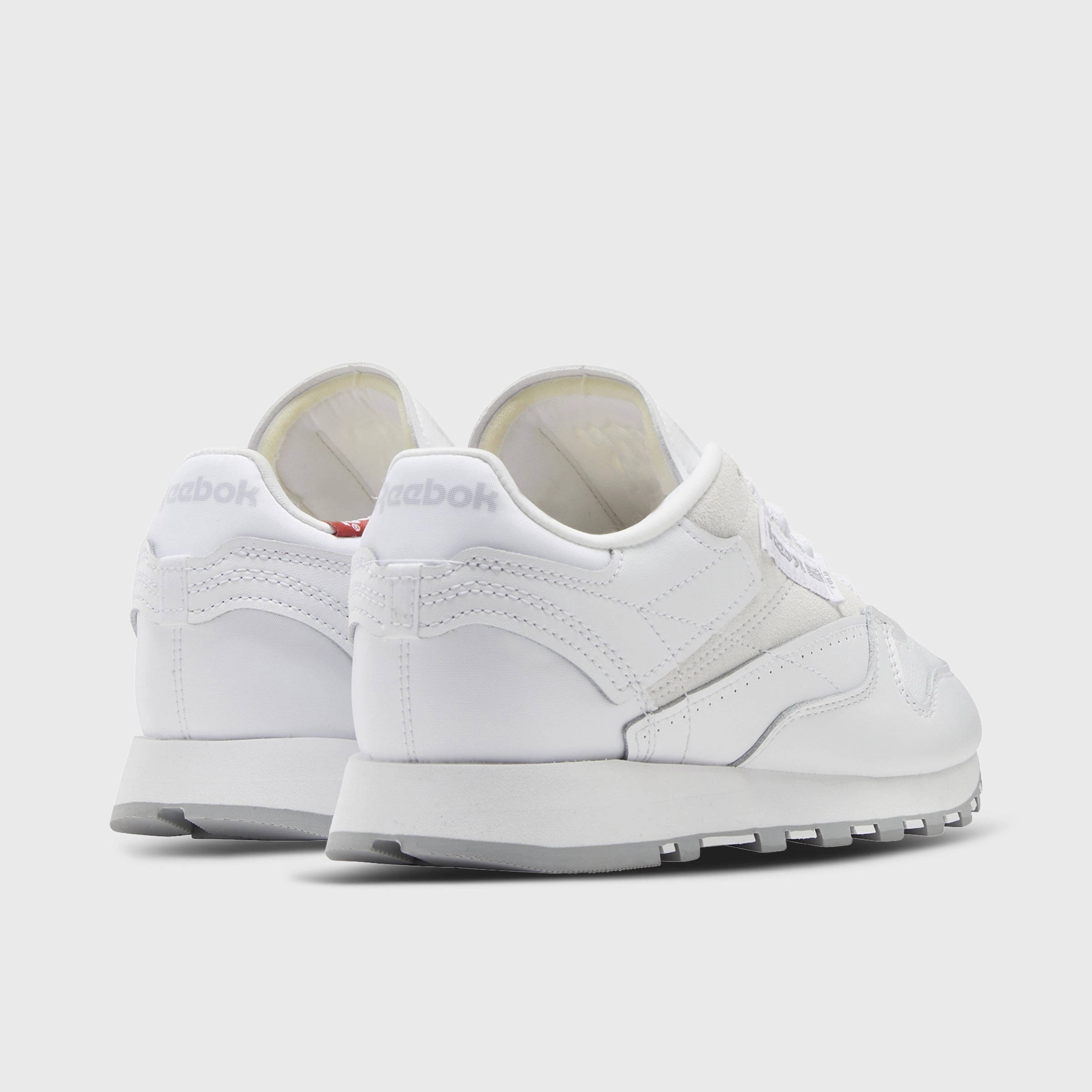 Reebok Women's Classic Leather White / White / Rhodonite