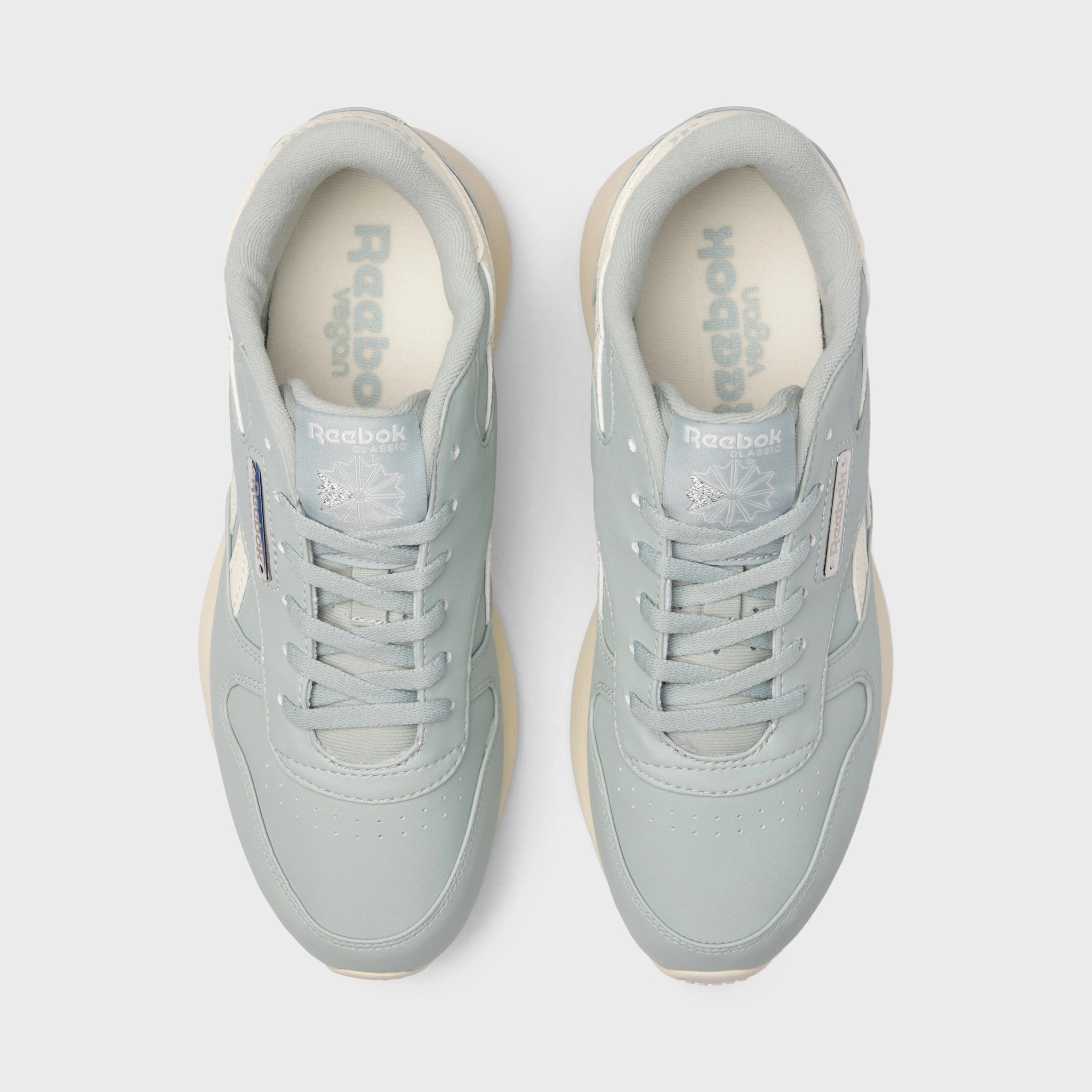 Reebok Women's Classic SP Vegan Sea Spray / Sea Spray - Classic White