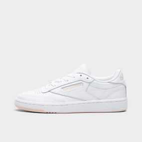 Reebok Women's Club C 85 White / Bleached Peach