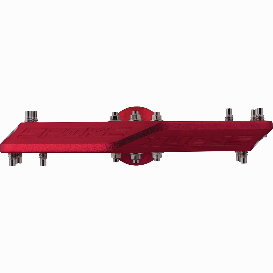 Spike Pedals Platform Aluminum 9/16 - Red