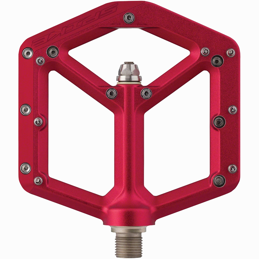 Spike Pedals Platform Aluminum 9/16 - Red
