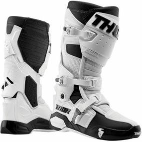 Thor Off Road Radial Boot White