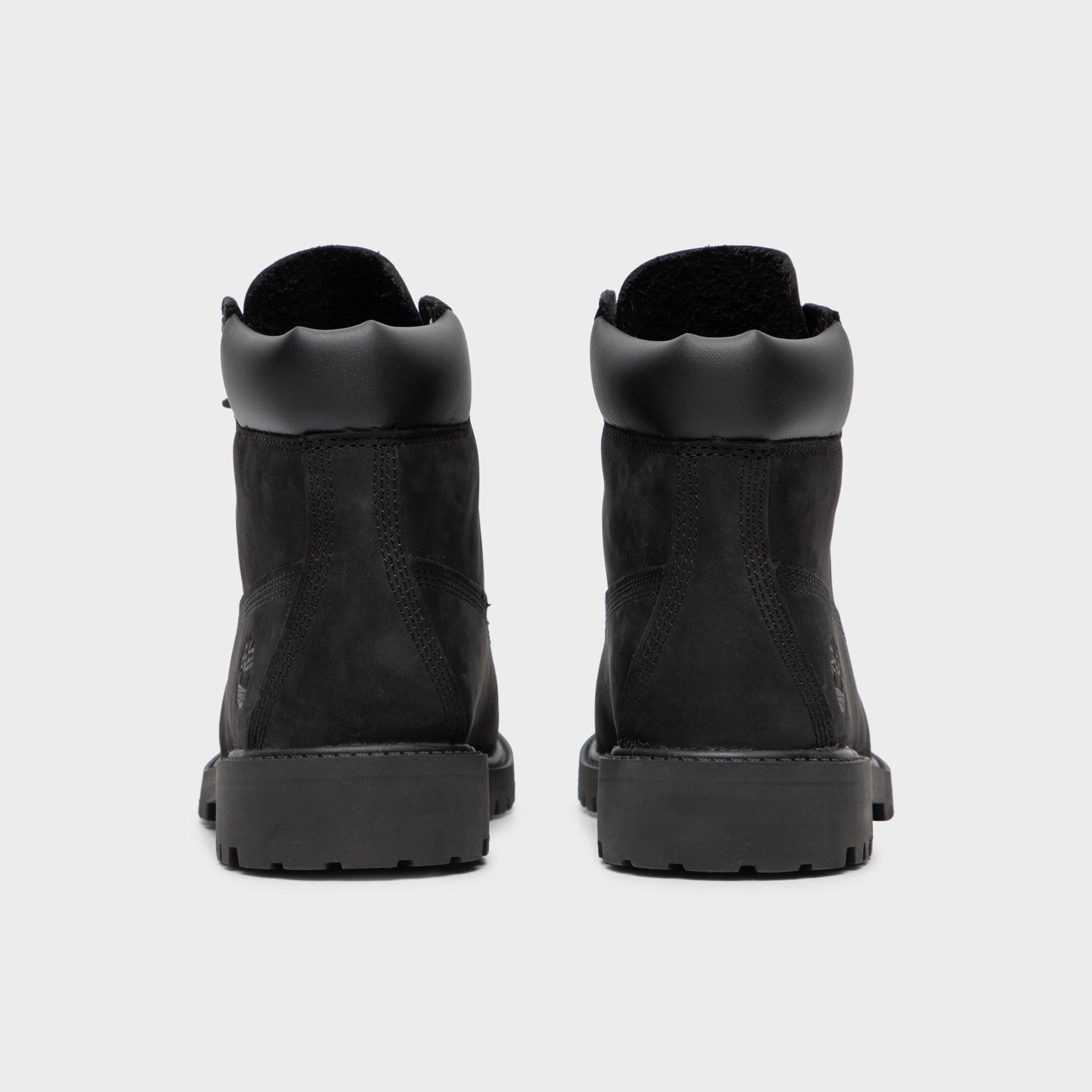 Timberland Juniors' 6-Inch Premium Waterproof Boot / Black Nubuck