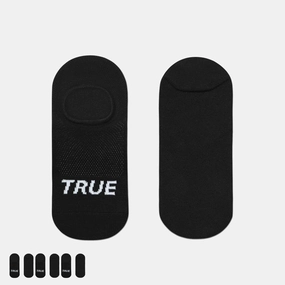 TRUE Performance No-Show Sock 3-Pack | Black