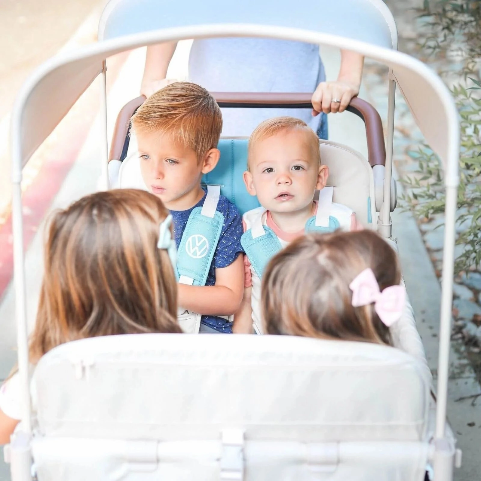 Wonderfold VW4 Volkswagen Stroller Wagon - Blue